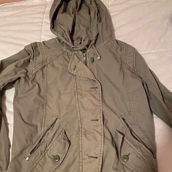 Aeropostale Jackets & Blazers - Green Utility Jacket